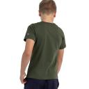 Champion | Kids Script Short Sleeve Tee (Serpentine Green)