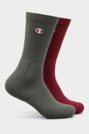 Champion Logo Crew Socks 3 Pack - Green