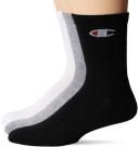 Champion Men's C Logo Crew Socks