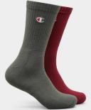 Champion Men's C Logo Crew Socks