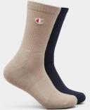 Champion Men's C Logo Crew Socks