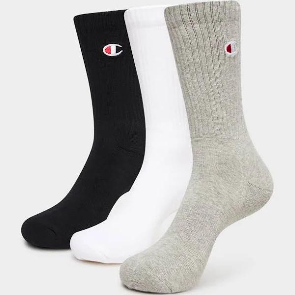 Champion Men's C Logo Crew Socks