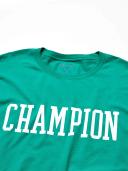 Champion Men's Classic Jersey Tee, Script Logo - Kelly Green, S