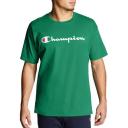 Champion Men's Classic Jersey Tee, Script Logo - Kelly Green, S