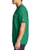 Champion Men's Classic Jersey Tee, Script Logo - Kelly Green, S