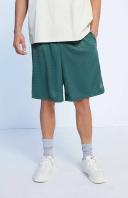 Champion Men's Long Mesh Short With Pockets, Dark Green, Medium