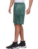 Champion Men's Long Mesh Short with Pockets, Dark Green, X-Large