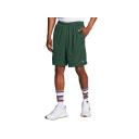 Champion Men's Long Mesh Short with Pockets, Dark Green, X-Large