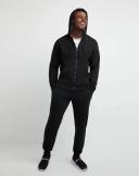 Champion Men's Powerblend Fleece Full-Zip Hoodie 3X-Large Black