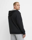 Champion Men's Powerblend Fleece Full-Zip Hoodie 3X-Large Black