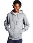 Champion Men's Powerblend Fleece Zip Hoodie - Oxford Gray