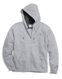 Champion Men's Powerblend Fleece Zip Hoodie - Oxford Gray