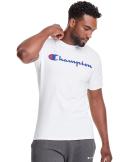 Champion Men's Tee Shirt Black Logo Classic Tee XXL