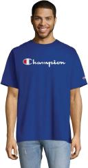 Champion Men's Tee Shirt Blue Classic Tee S