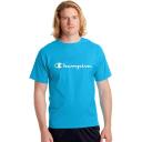Champion Men's Tee Shirt Blue Classic Tee S