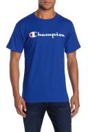 Champion Men's Tee Shirt Blue Classic Tee XXL