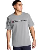 Champion Men's Tee Shirt Oxford Gray Logo Classic Tee XXL