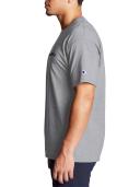 Champion Men's Tee Shirt Oxford Gray Logo Classic Tee XXL