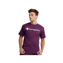 Champion Men's Tee Shirt Plum Port 'Champion' Crewneck Tee M