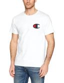 Champion Men's Tee Shirt White Logo Classic Tee 2XL