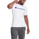 Champion Men's Tee Shirt White Logo Classic Tee L