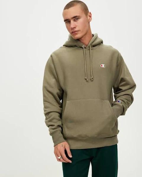 Champion Reverse Weave Small C Hoodie Lady Fern - Size XL