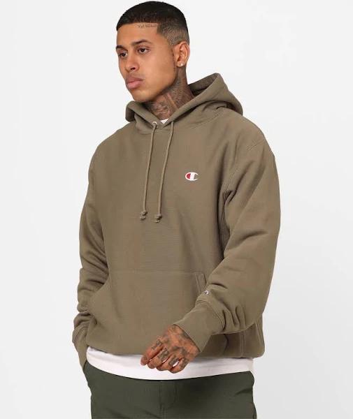 Champion Reverse Weave Small C Hoodie Lady Fern