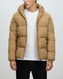Champion Rochester Athletic Puffer Jacket - Coco Spice
