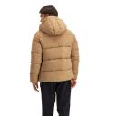 Champion Rochester Athletic Puffer Jacket - Coco Spice