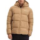 Champion Rochester Athletic Puffer Jacket - Coco Spice