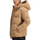 Champion Rochester Athletic Puffer Jacket - Coco Spice