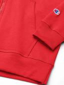 Champion s0891 407d55 Men's Powerblend Fleece Full Zip Jacket - Team Red Scarlet, S