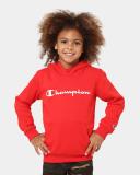 Champion Script Hoodie Vermilion