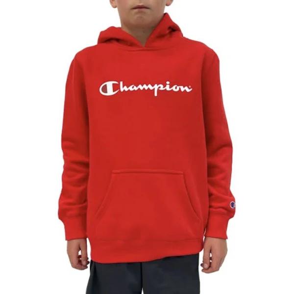 Champion Script Hoodie Vermilion