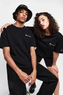 Champion Script Logo Heritage Tee - Black