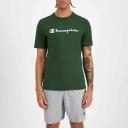 Champion Script Short Sleeve Tee in Mint XL