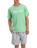 Champion Script Short Sleeve Tee in Mint XL