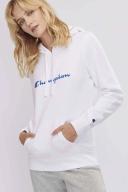 Champion Script Womens Hoodie - White