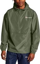 Champion v1012-549369 Men's Packable Jacket - Cargo Olive, L