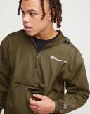 Champion v1012-549369 Men's Packable Jacket - Cargo Olive, L