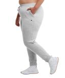 Champion Women's Plus Sweat Pant Oxford Gray Logo Powerblend Drawstring Joggers 3x