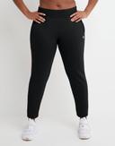 Champion Women's Sweat Pant Black Powerblend Pocket Sweatpants M