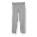 Champion Women's Sweat Pant Oxford Gray & White Powerblend Pocket Sweatpants L