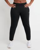 Champion Women's Sweat Pant Oxford Gray & White Powerblend Pocket Sweatpants L