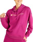 Champion Women's Sweatshirt and Hoodie White Powerblend Relaxed Hoodie L