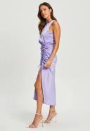 CHANCERY - Women's Purple Midi Dresses - Wisteria Dress - Size 14 at The Iconic