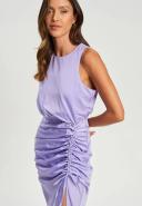 CHANCERY - Women's Purple Midi Dresses - Wisteria Dress - Size 16 at The Iconic