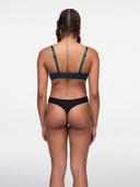 Chantelle Womens 016 Emerald Green Day to Night Half-Cup stretch-lace Bra 34B