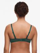 Chantelle Womens 016 Emerald Green Day to Night Half-Cup stretch-lace Bra 34B