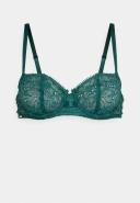 Chantelle Womens 016 Emerald Green Day to Night Half-Cup stretch-lace Bra 34B